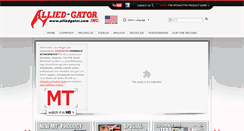 Desktop Screenshot of alliedgator.com
